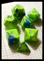 Dice : Dice - Dice Sets - Crystal Caste Toxic Green - Gen Con Aug 2012